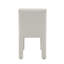 2 chaises d'appoint beige Boucle