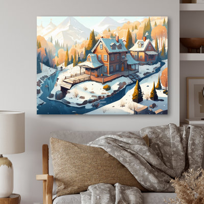 Winter Village I - Imprimé