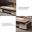 Bureau rectangulaire moderne à densité de couleur naturelle 102,36 "-1915121407