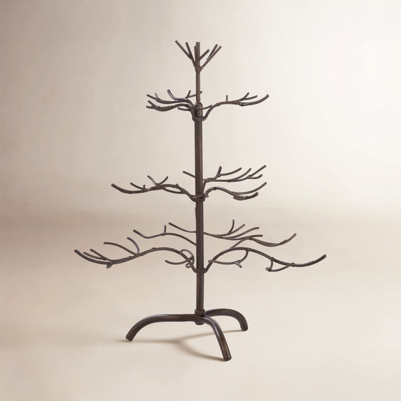 Accessoire d'ornement festif, H 16 po x l 13 po x P 13 po, Brun