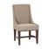 Barlow Linen Upholstered Dining Chair in Light Cream/Biege