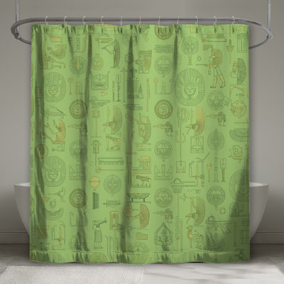 Rideaux de douche égyptiens très longs