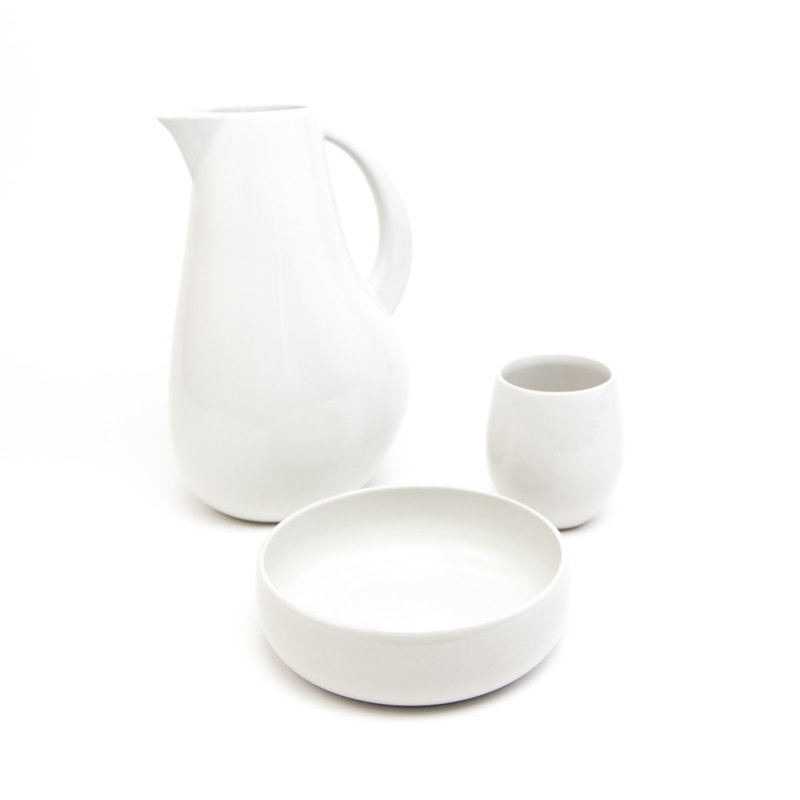 Ensemble de pichet 5 pièces Borgen, Perle