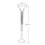 Lapeer 188.6cm Firenze Gold Torchiere Floor Lamp