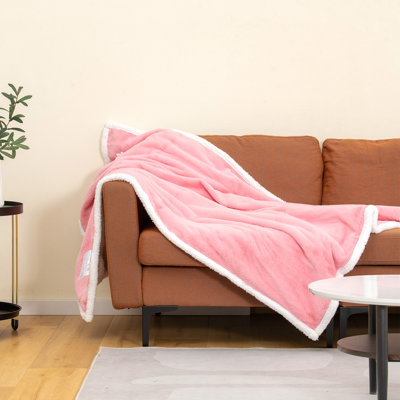 Adilee Heated Blanket with Fringe
