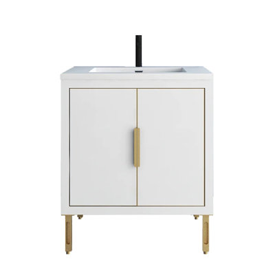 Ensemble de meuble-lavabo simple l 30 po