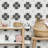 Twenties 4" x 4" Ceramic Patterned Wall & Floor Tile