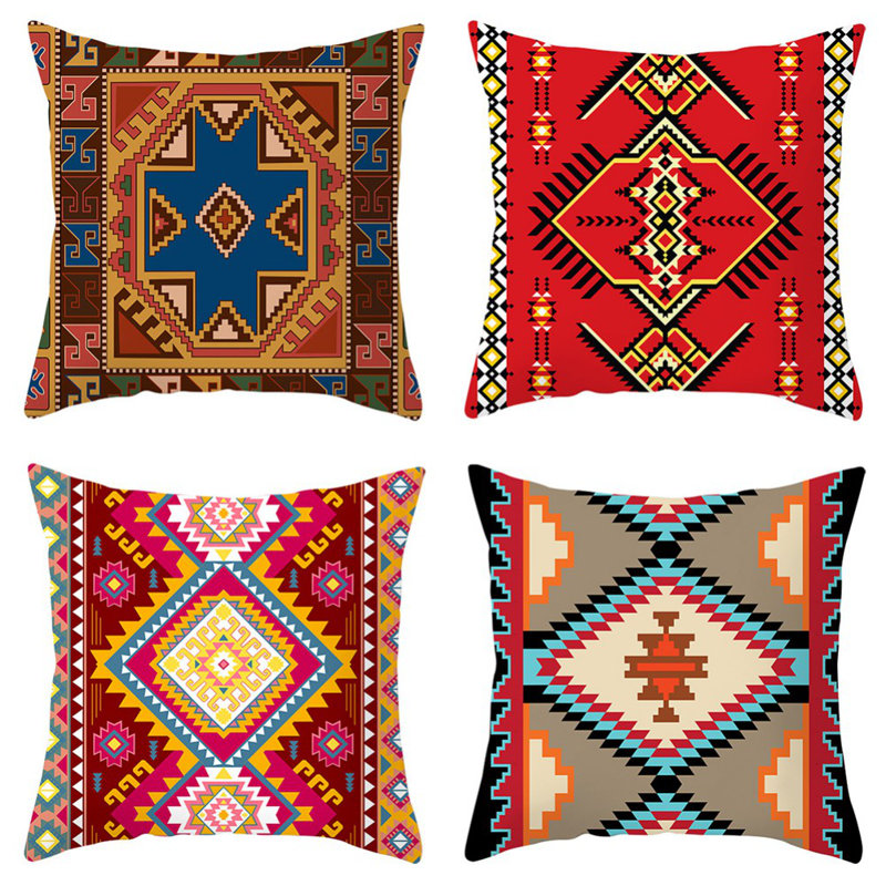 Abstract Velvet Pillow Cover