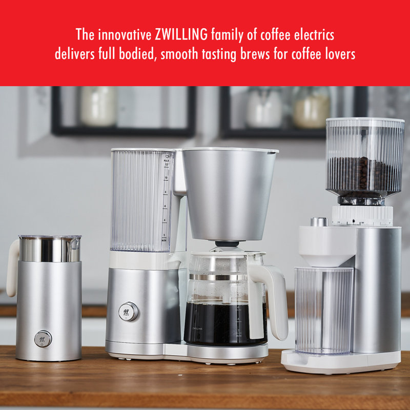 ZWILLING Enfinigy Milk Frother, Silver