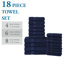 Ensemble de serviettes 18 pièces Josann Franklin-1349758443