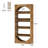 70.8-inch Tall Bookshelf, Farmhouse Style