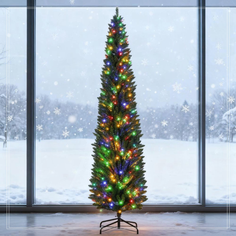 Sapins de Noël artificiels 8 pi, H 8 pi