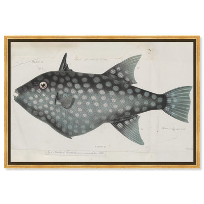 Triggerfish - peinture sur toile