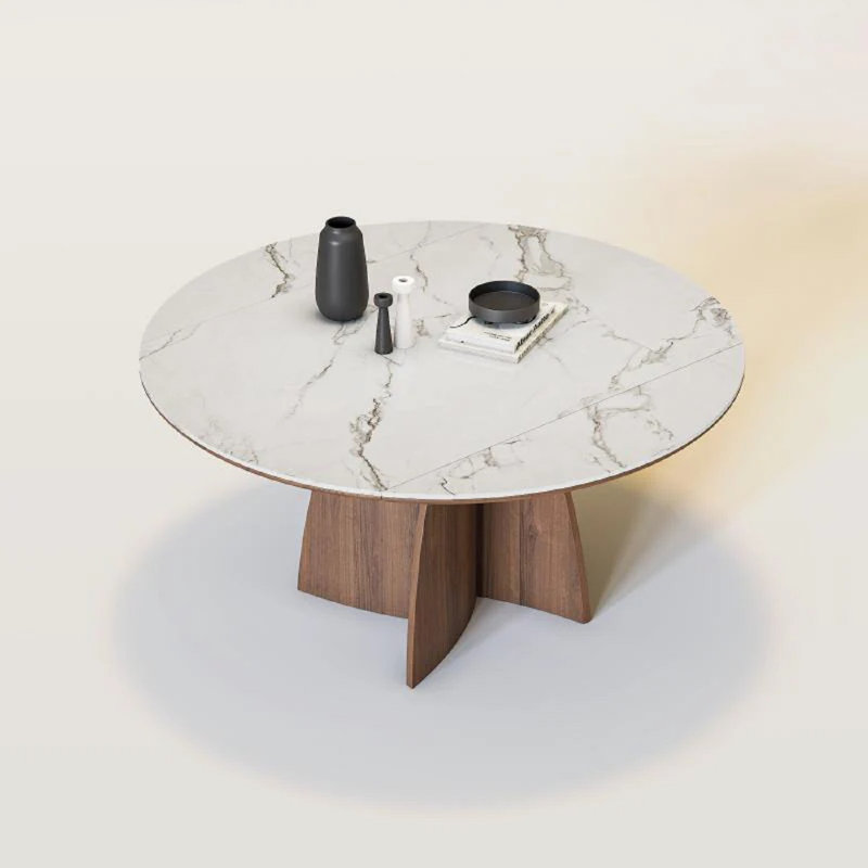 Extendable Dining Table Space-Saving Kitchen Table, 29.5"H x 53.1"L x 53.1"W