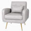 Chaise d'appoint en tissu-88507799