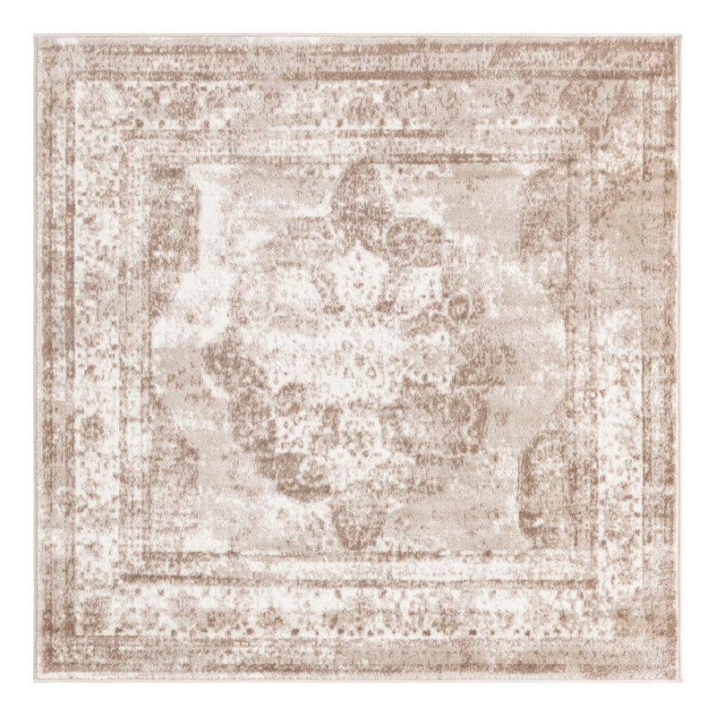 Coblitz Oriental Indoor Rug, Square 3'3"