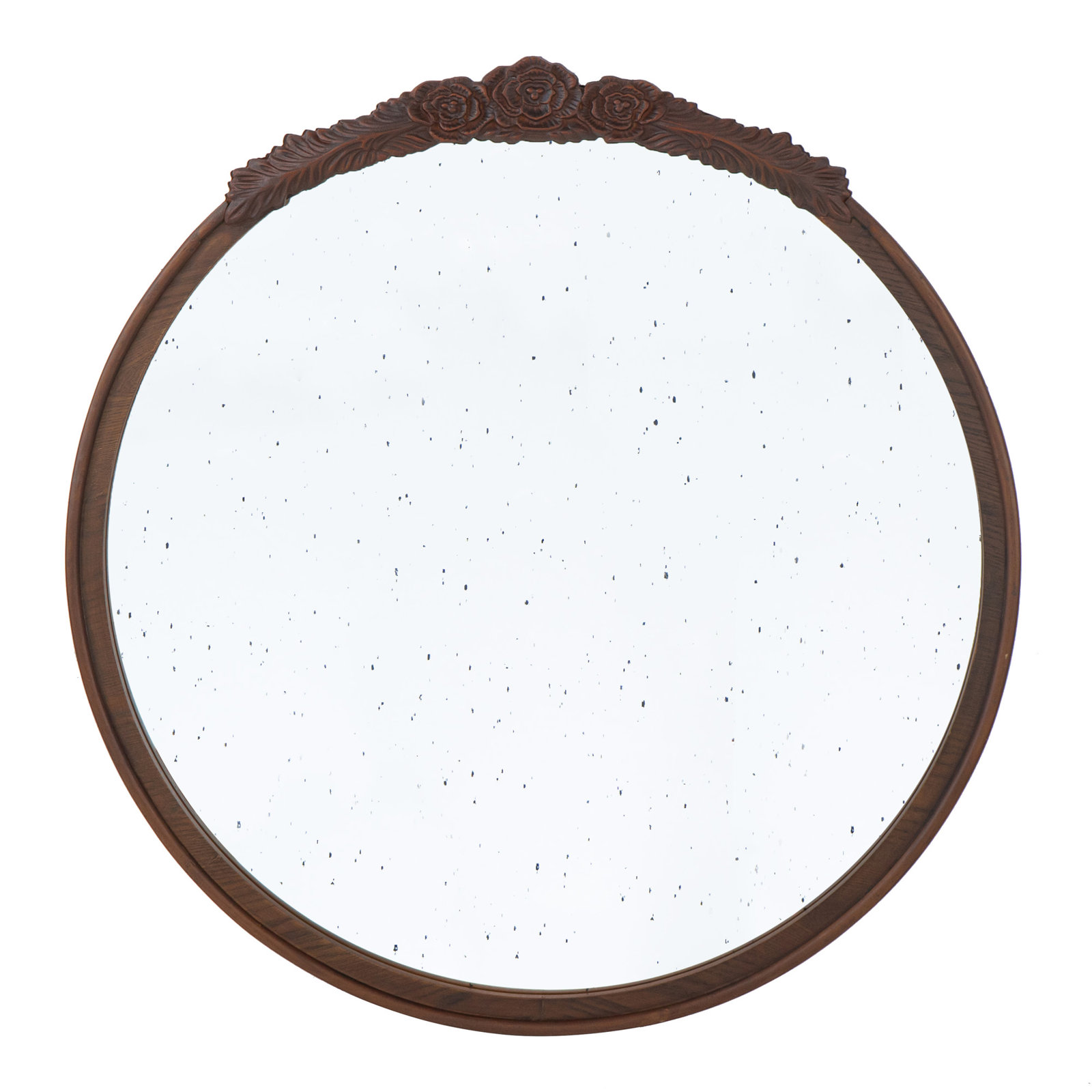 Langosta Mirror, Brown, 30.1"H x 29.1"W