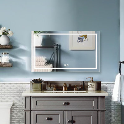 Emert Flat Wall Mirror