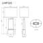 Lampe de table Irvert-131205335