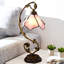 Lampe de table style Tiffany Flora