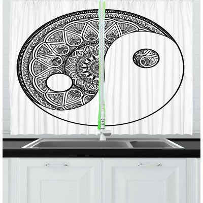 Tailored Kitchen Curtain
