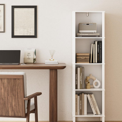 126.5cm H x 36.1cm W Standard Bookcase