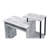 Lyphre Antique White & Black Finish Computer Desk-1525163080