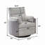 Fauteuil inclinable manuel en velours côtelé Bocaton-564029676