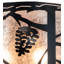 Whispering Pines 2 - Light Flush Mounted Sconce