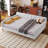 Full Size Upholstered Daybed With 4 Support Legs-1026710371