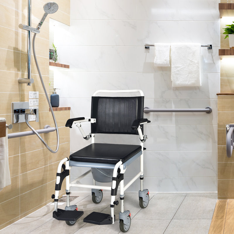 Transport Toilet Shower Commode