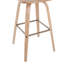 Tabouret de bar pivotant en bois massif-710954647