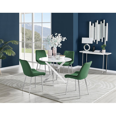 Eubanks 4 - Person Dining Set