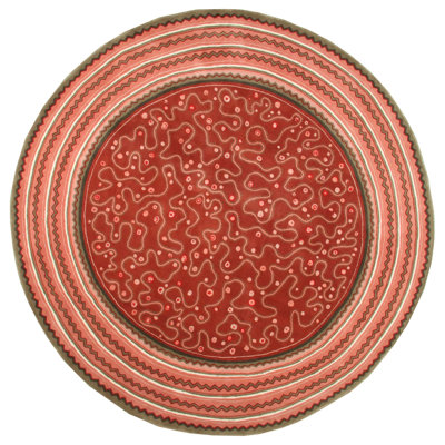 Via Como - 'Sgrizzoli Art Deco' Rug - Size 8' X 8'