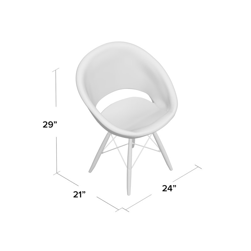 Chaise rembourrée Janeen