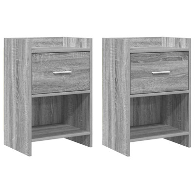 40cm W Composite Bedside Table