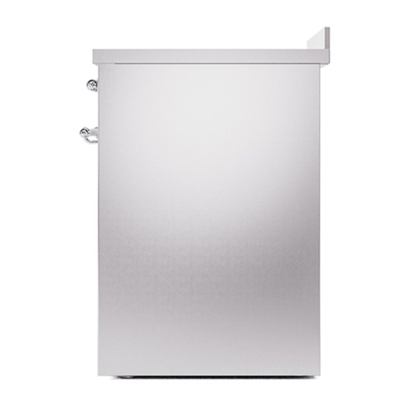 ILVE Nostalgie II 30 in Induction Range, Stainless Steel/Chrome