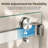 62–66" W x 76" H Modern Frameless Double Sliding Shower Door with 3/8" Tempered Glass  and Stainless Steel Hardware, Brushed Nickel-121219052