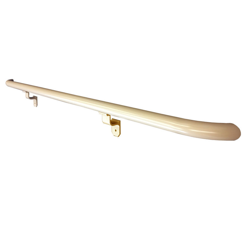 Handrail with Wall Returns, 1.9" H x 3' W x 3" D, Desert Tan