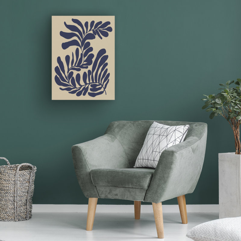 Art sur toile, l'algue bolognaise «olog », H 19 po x l 14 po