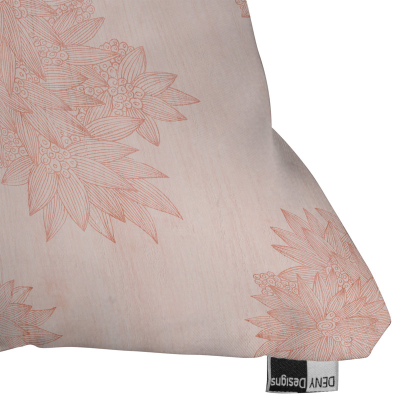 Iveta Abolina Throw Pillow, 16" x 16", Pink