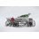 «Snowy Christmas Wagon On Canvas» par Lori Deiter, reproduction