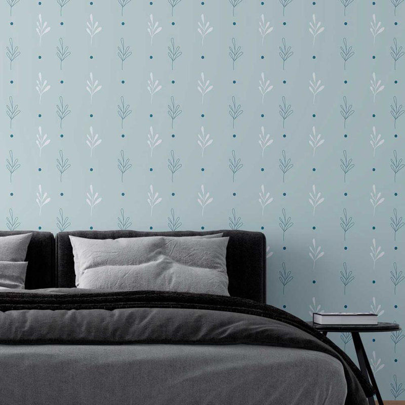 Rouleau de papier peint pelez et collez, L 96 po x l 24 po