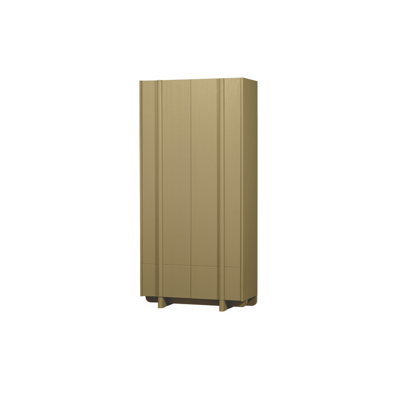 Basu 2 -Door 5 -Shelf Storage Cabinet