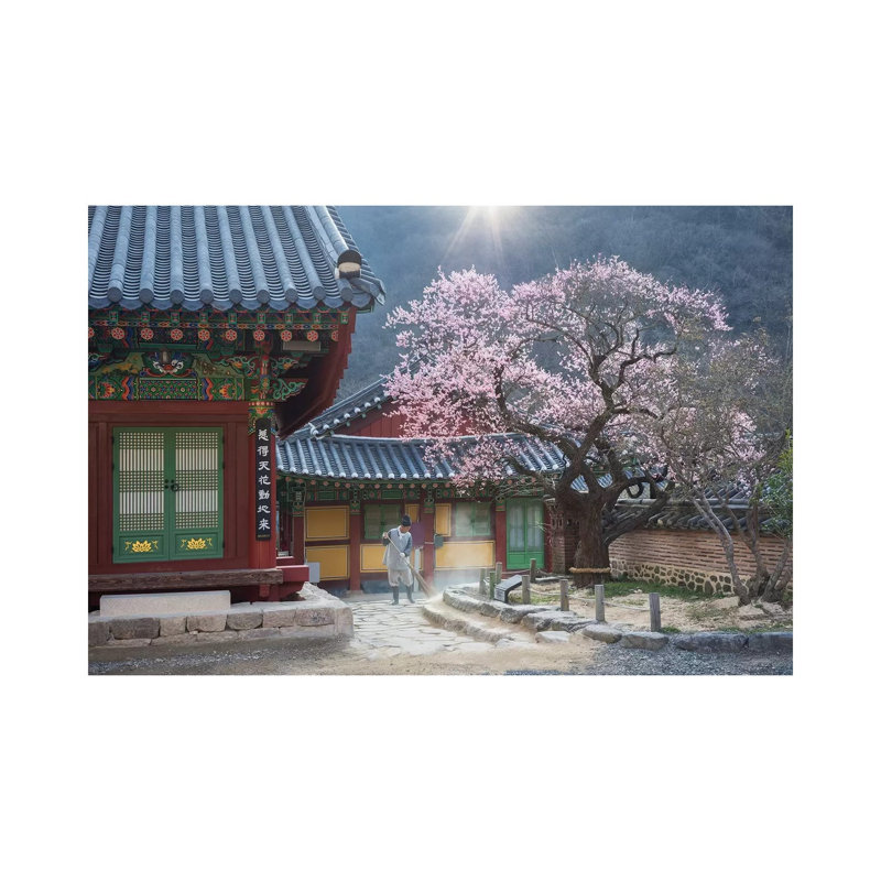 The Scent Of Spring by Jaeyoun Ryu - Wrapped Canvas Print, 20.32 cm H x 30.48 cm W
