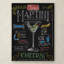 « martini », affiche rétro sur toile tendue-22070240