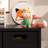 Solid Wood Roll Cart Cubby-1757131382