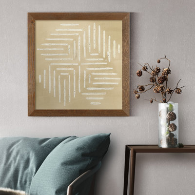 « Sand Stitch III », reproduction d’art sur toile encadrée