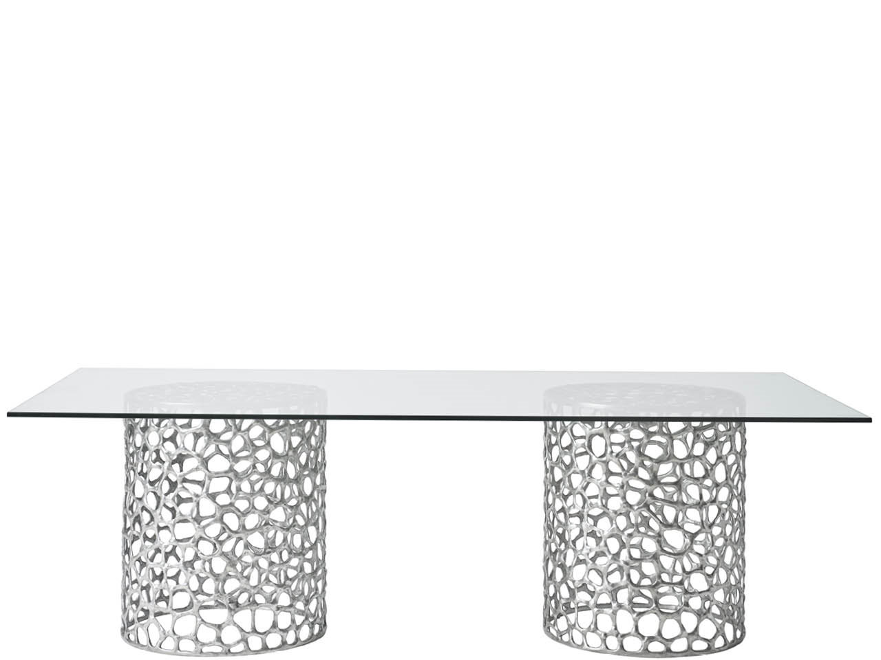 Westhampton 100'' Dining Table, Gray