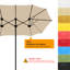 Parasol de remplacement à double face 14 pi 14 pi-2088510592